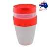 Clear Mi-Cups Red